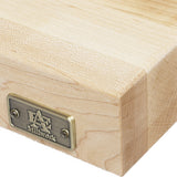 Alice Cutting Board Maple Wood Edge Grain Handmade ( with free gift)