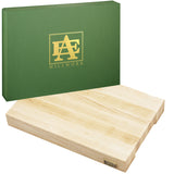 Alice Cutting Board Maple Wood Edge Grain Handmade ( with free gift)