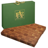 Arabella Cutting Board Cherry Wood End Grain Handmade