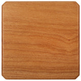 Cherry Wood Coasters Edge Grain Set of 4 and Base