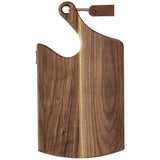 Elsa Cutting Board Walnut Wood Edge Grain Handmade Handled