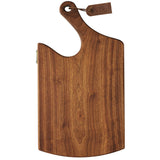 Valentina Cutting Board Mahogany Wood Edge Grain Handmade Handled