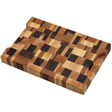 Mosaic Cutting Board Mix of 7 Woods End Grain at A & E Luxury Home