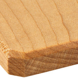 Maple Wood Coasters Edge Grain Set of 4 with Base