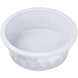 Heavyweight Pet Diamond Cut Bowl Crock Medium 8.5"